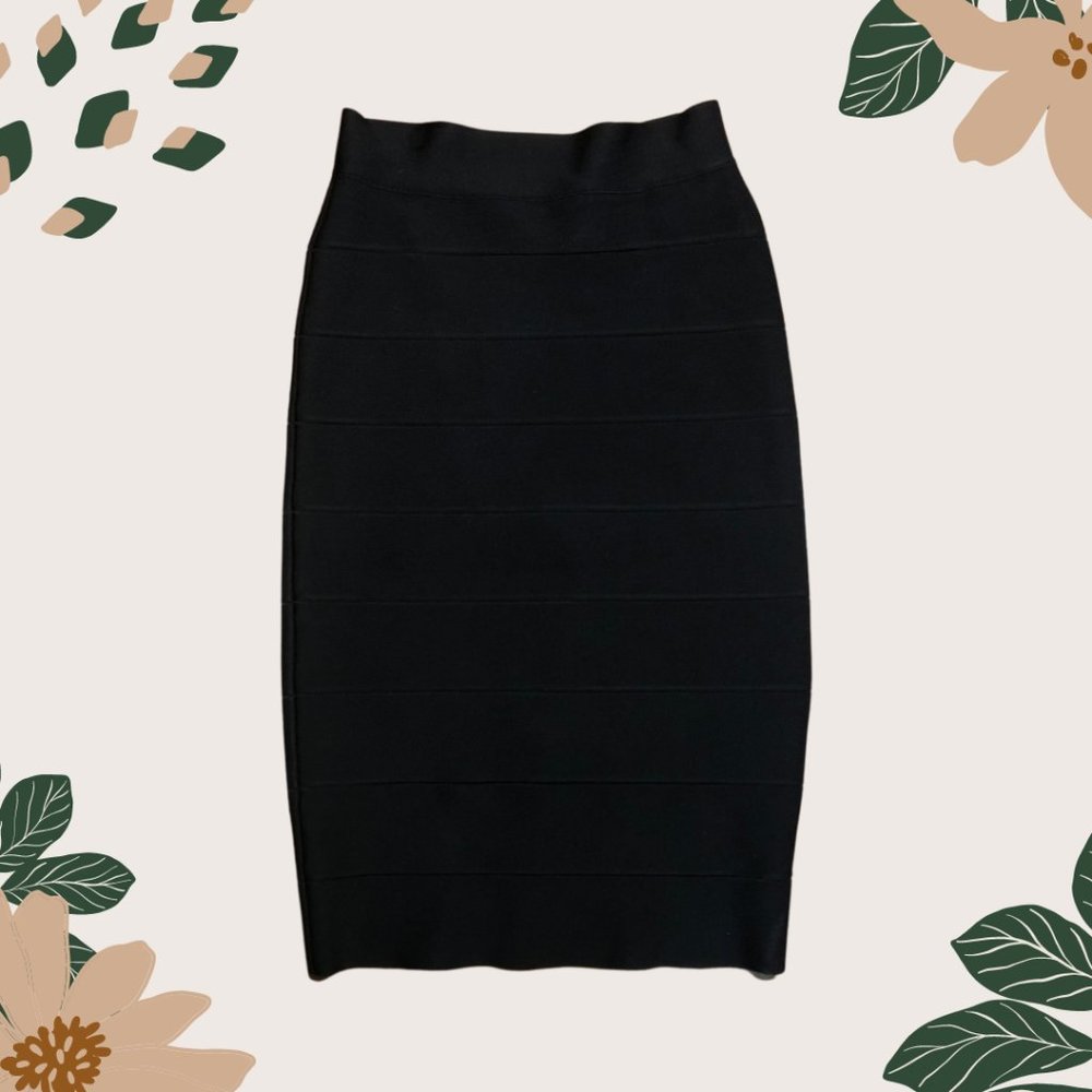 BCBG Bandage Skirt - Black - Size XS